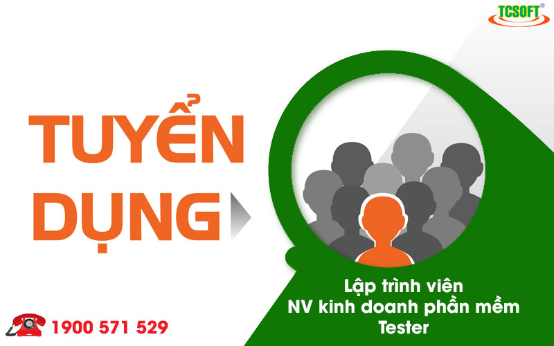 TCSOFT tuyển dụng nhân viên