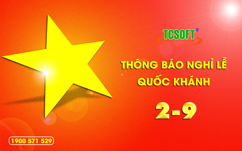 THÔNG BÁO - LỊCH NGHỈ LỄ Quốc Khánh 2/9